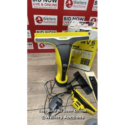 6613 - KARCHER WV6 WINDOW VAC / SEE IMAGES FOR CONTENTS / SIGNS OF USE / E54