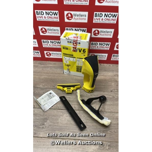 6614 - KARCHER WV6 WINDOW VAC / SEE IMAGES FOR CONTENTS / SIGNS OF USE / E54