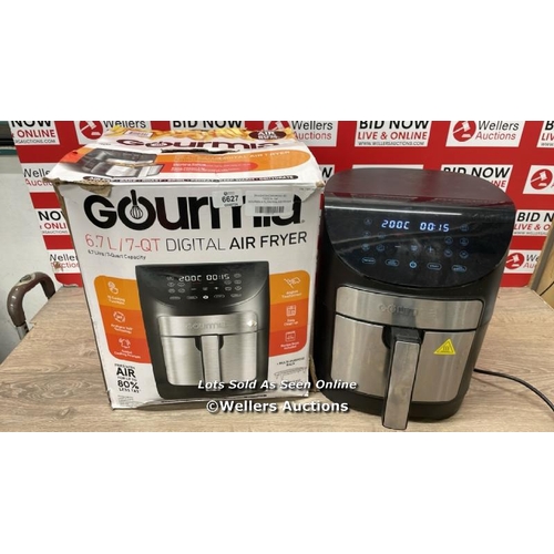 6627 - GOURMIA 6.7L DIGITIAL AIR FRYER / W1