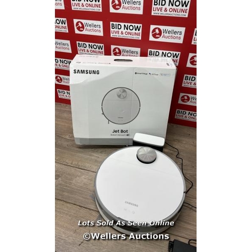 6644 - SAMSUNG JET BOT ROBOT VACUUM CLEANER / NO POWER / MINIMAL SIGNS OF USE / E41