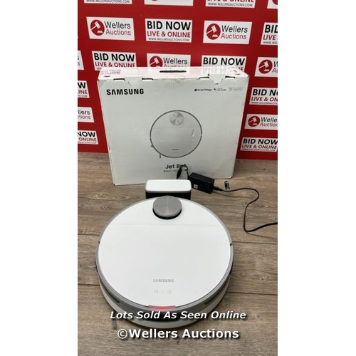 6645 - SAMSUNG JET BOT ROBOT VACUUM CLEANER / POWERS UP / MINIMAL SIGNS OF USE / E41