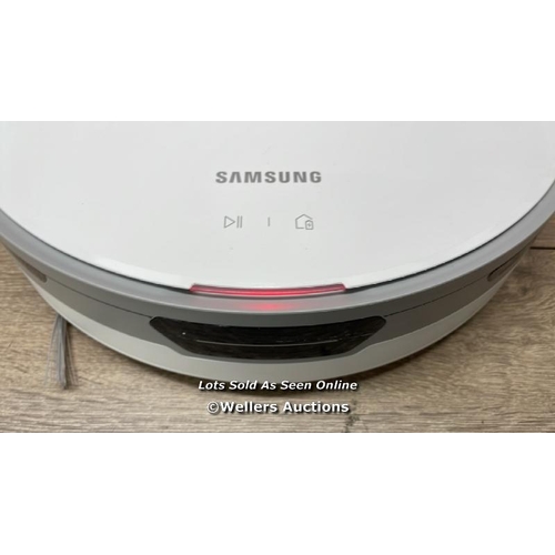 6645 - SAMSUNG JET BOT ROBOT VACUUM CLEANER / POWERS UP / MINIMAL SIGNS OF USE / E41