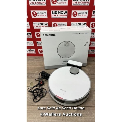 6646 - SAMSUNG JET BOT ROBOT VACUUM CLEANER / POWERS UP / MINIMAL SIGNS OF USE / E41