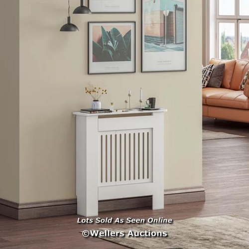 8126 - ROSALIND WHEELER RAEFORD SMALL RADIATOR COVER / RADIATOR COLOUR: WHITE / RRP: 31.99 / W3