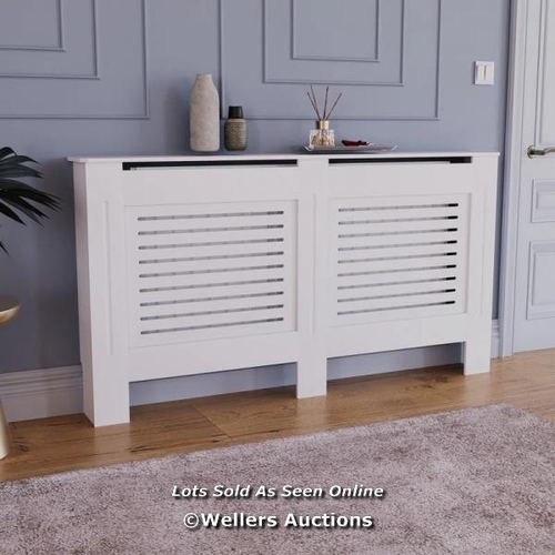 8129 - BELFRY HEATING RESSIE RADIATOR COVER / SIZE: 82CM H X 152CM W X 19CM D (LARGE) / RRP: 53.99 / W3