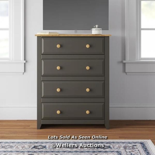 8143 - LARK MANOR GAIA 4 DRAWER 83.5CM W CHEST OF DRAWERS / RRP: 121.99 / W3