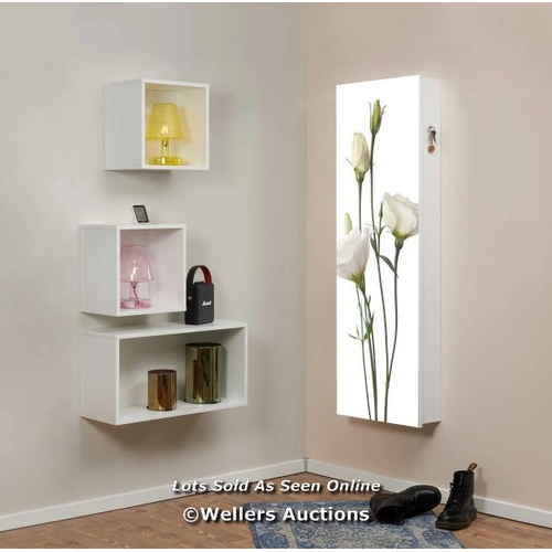 8153 - EAST URBAN HOME FLOWER 8 PAIR SHOE RACK / RRP: 289.99 / W3