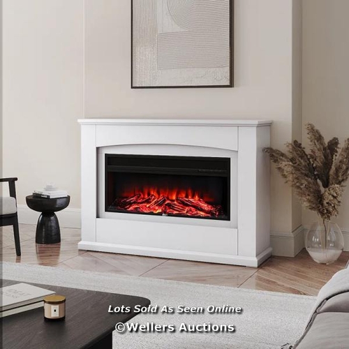 8156 - MARLOW HOME CO. 122CM W ELECTRIC INSERT FIREPLACE / RRP: 261.99 / W3