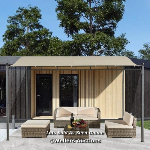 8158 - DAKOTA FIELDS 3M X 2.5M ALUMINIUM PERGOLA  / RRP: 199.99 / W3