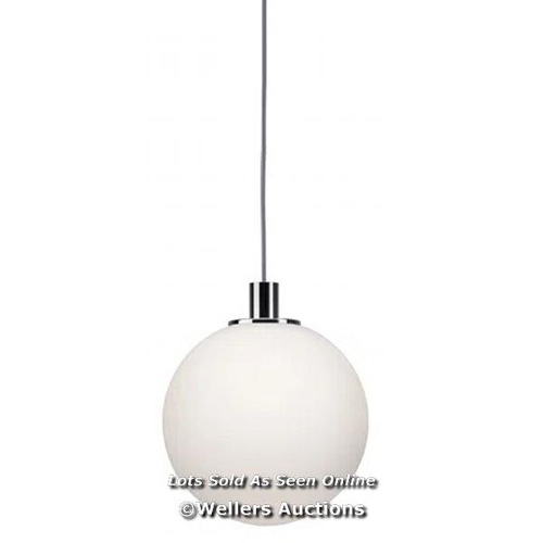 8177 - PAULMANN 30CM SPHERE PENDANT SHADE / COLOUR: OPAL / RRP: 116.99 / W3