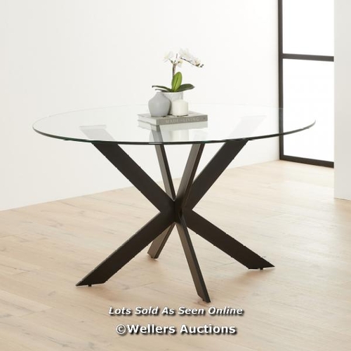 8180 - CANORA GREY CHOWCHILLA 4 DINING TABLE LEGS / COLOUR: BLACK / RRP: 63.99 / W3