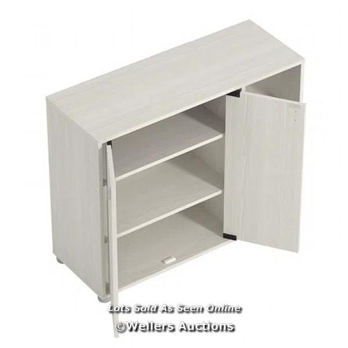 8203 - HANSEL HANSEL 12 PAIR SHOE STORAGE CABINET / FINISH: NEW WHITE / RRP: 61.99 / CNT1