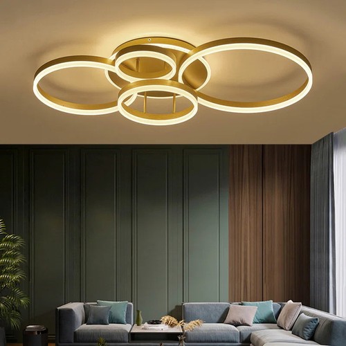 8266 - IVY BRONX 5-LIGHT 110CM CEILING FLUSH LIGHT / RRP: 113.99 / GZ