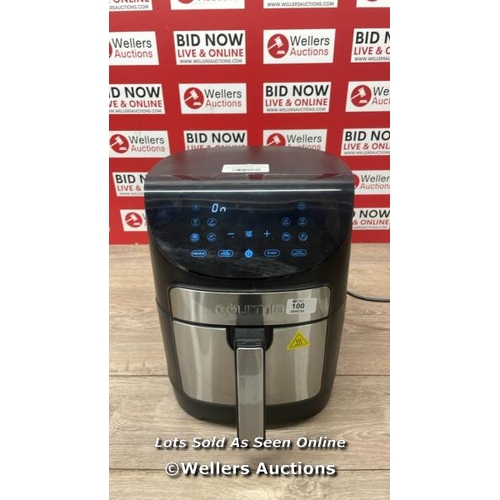 100 - GOURMIA 6.7L DIGITIAL AIR FRYER / POWERS UP / SIGNS OF USE / B20