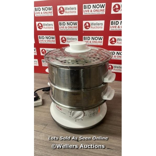 122 - TEFAL CONVIENIENT SEREIS STEAMER VC145140 / POWERS UP / SIGNS OF USE