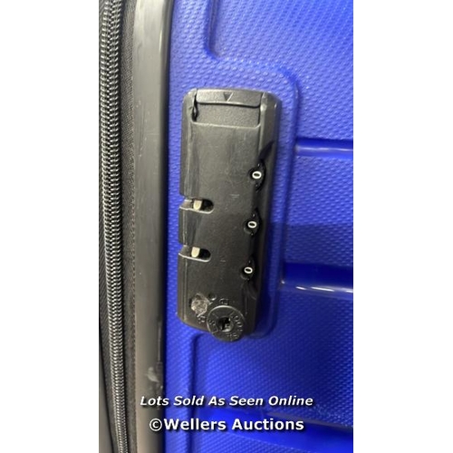 131 - AMERICAN TOURISTER JETDRIVER LARGE 4 WHEEL SPINNER CASE / MINIMAL SIGNS OF USE, NO VISIBLE DAMAGE / ... 