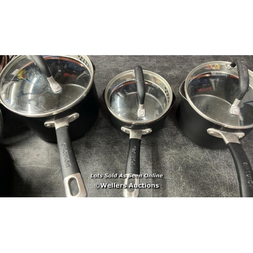 133 - CIRCULON 13PC. HARD ANODIZED COOKWARE SET / SIGNS OF USE / B32