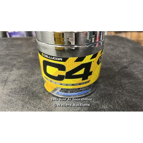 142 - C4 ORIGINAL PRE-WORKOUT BLUE RASPBERRY / 1X ONLY / B32