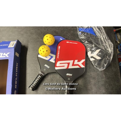 144 - SLK PRIME MAX PICKLEBALL PADDLE BUNDLE / APPEARS NEW   / B32