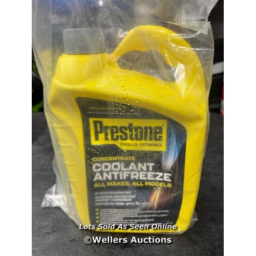 145 - PRESTONE WINTER ANTIFREEZE / SUMMER COOLANT, 4 LITRE / B32