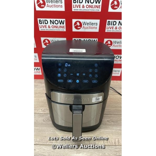 168 - GOURMIA 6.7L DIGITIAL AIR FRYER / POWERS UP / MINIMAL SIGNS OF USE / B25