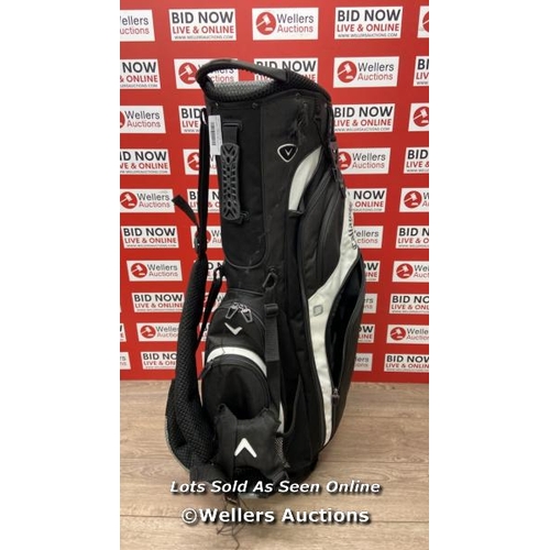 28 - CALLAWAY PREMIUM STAND BAG / MINIMAL SIGNS OF USE / P6