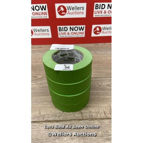 56 - FROGTAPE GREEN 4PACK 36MM X 55MM / C28