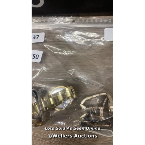 651 - BAG OF X3 WATCHES INC FOSSIL / DS [0]