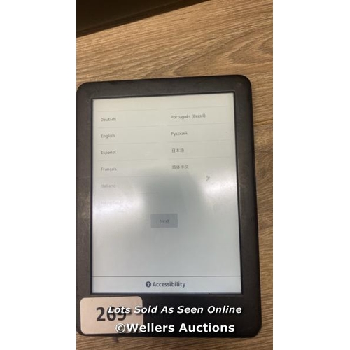 716 - AMAZON KINDLE MODEL J9G29R / DS [0]