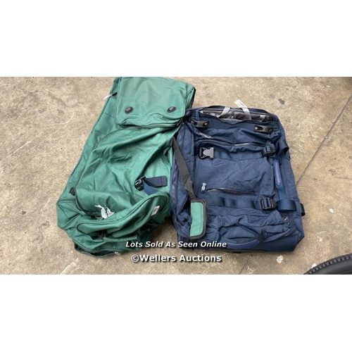 764 - 2X PRE OWNED HOLDALLS / DS