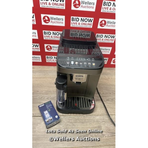 90 - DE'LONGHI MAGNIFICA EVO BEAN TO CUP COFFEE MACHINE - ECAM290.83.TB / POWERS UP / SIGNS OF USE / C33