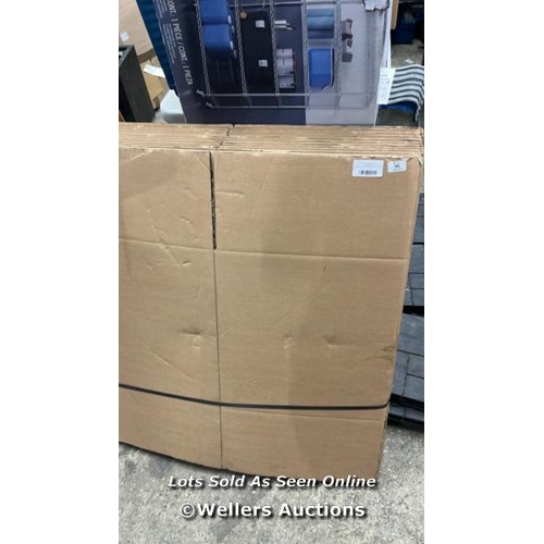 98 - CARDBOARD 15 DOUBLE WALL BOXES 18X18X18 / APPEARS NEW