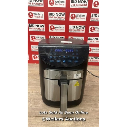 99 - GOURMIA 6.7L DIGITIAL AIR FRYER / POWERS UP / SIGNS OF USE / B20