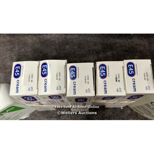 8061 - ASSORTED SKIN CARE INCLUDING E45 AND CERAVE / T20