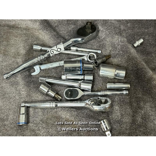 8064 - SELECTION OF TOOLS INCLUDING RATCHETS / T20