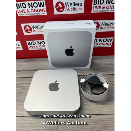 9304 - APPLE MAC MINI / M2 CHIP 8-CORE CPU / 10-CORE GPU / 8GB RAM / 256GB SSD / MMFJ3B/A / APPEARS NEW OPE... 