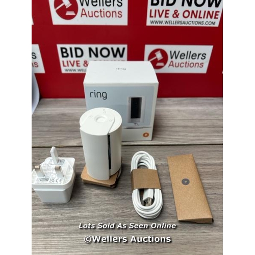 9318 - RING WIRED INDOOR CAMERA FOUR PACK / APPEARS NEW OPEN BOX / G78