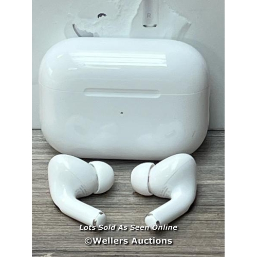 9335 - APPLE AIRPODS PRO (2ND GENERATION)(USB-C), MTJV3ZM/A / POWERS UP & CONNECTS VIA BLUETOOTH WITH SOUND... 