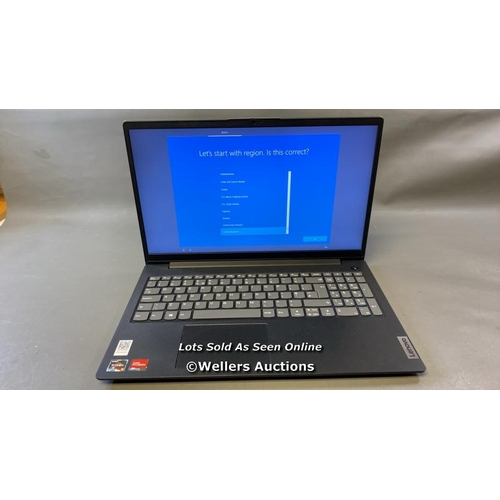 9503 - LENOVO LAPTOP V15G2ALC / 8GB RAM / 500GB HD / RYZEN 5 5500U @ 2.10GHZ / SN: PF33GTJK - PROFESSIONALL... 