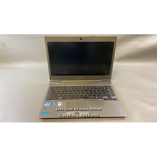 9505 - TOSHIBA PORTEGE Z930-14D / 4GB RAM / HD REMOVED / INTEL CORE I5 PROCESSOR / SN: 2D021624H - SCREEN D... 