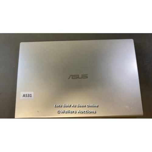 9509 - ASUS LAPTOP X515JA / 8GB RAM / 500GB HD / I3-1005G1 @ 1.20GHZ / SN: NAN0CX01S04941C - PROFESSIONALLY... 