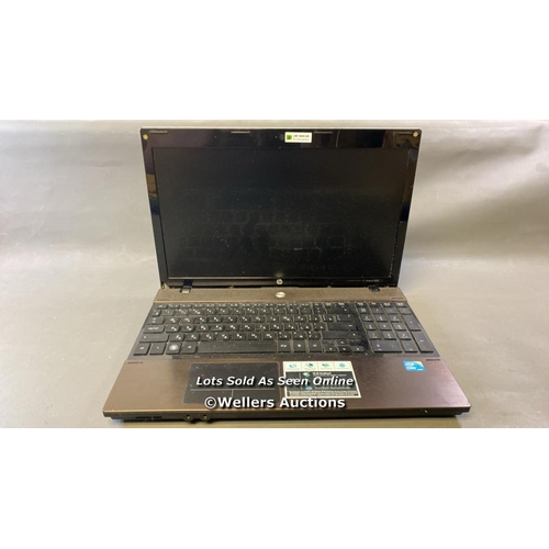 9510 - HP PROBOOK 4520S / 4GB RAM / 640GB HD / I3-M350 @ 2.27GHZ / SN: 2CE0280161 - PROFESSIONALLY WIPED AN... 