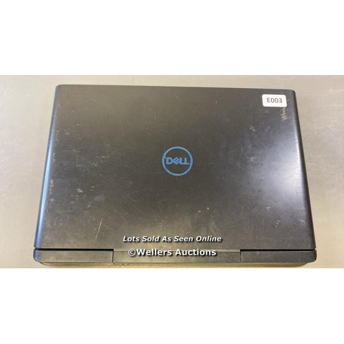 9511 - DELL G715 / 16GB RAM / 1TB HD / I7-8750H @ 2.20GHZ / ST: 8N6SXQ2 - PROFESSIONALLY WIPED AND RELOADED... 