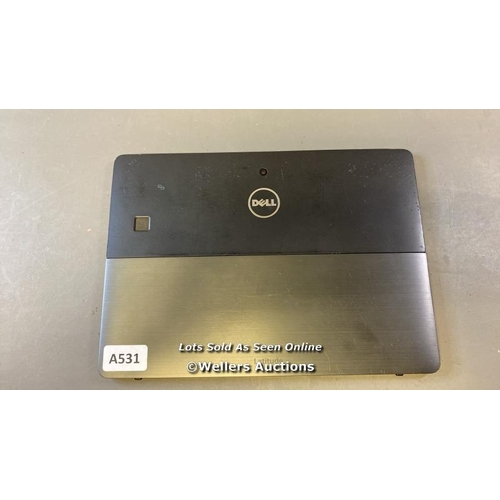 9513 - DELL LATITUDE 5285 / 8GB RAM / 250GB HD / I7-7300U @ 2.60GHZ / ST: 5C8Z7H2 - PROFESSIONALLY WIPED AN... 