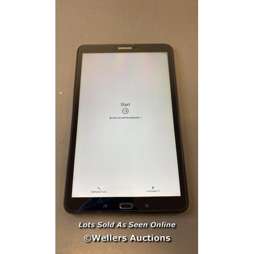 9534 - SAMSUNG GALAXY TAB A 10.1'' (2016) / WI-FI / 4G / SM-T585 / SN: R52HA28KTHJ / GOOGLE ACCOUNT UNLOCKE... 