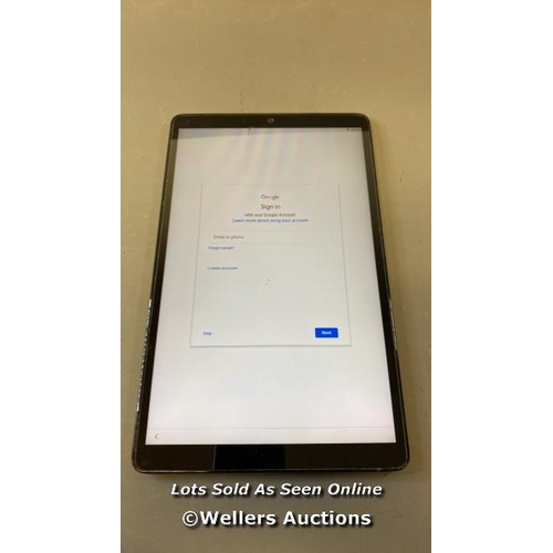 9541 - SAMSUNG GALAXY TAB A 10.1'' (2019) / WI-FI / SM-T510 / SN: R52M711960A / GOOGLE ACCOUNT UNLOCKED / P... 