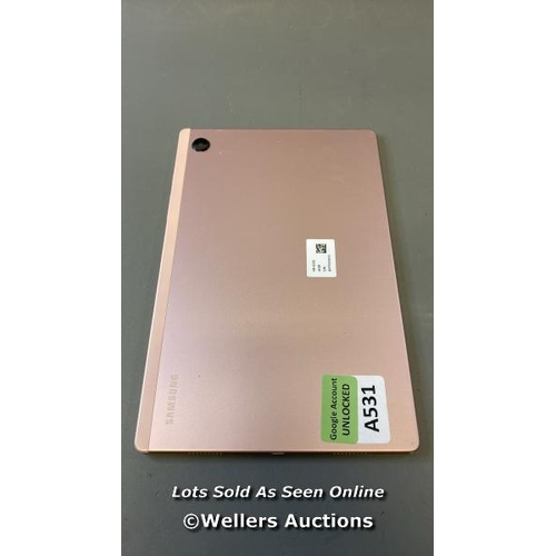 9548 - SAMSUNG GALAXY TAB A8 10.5'' (2021) / WI-FI / SM-X200 / SN: R9PT30VDJCL / GOOGLE ACCOUNT UNLOCKED / ... 