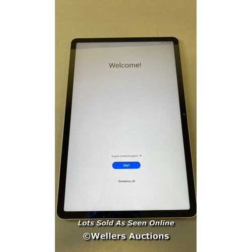 9554 - SAMSUNG GALAXY TAB S7 / SM-T875 / 128GB / SN: R52NA0DWGKJ / GOOGLE ACCOUNT UNLOCKED / POWERS UP & RE... 