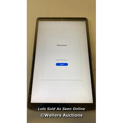 9565 - SAMSUNG GALAXY TAB A 10.1'' (2019) / WI-FI / SM-T510 / SN: R52M70NQL7M / GOOGLE ACCOUNT UNLOCKED / P... 