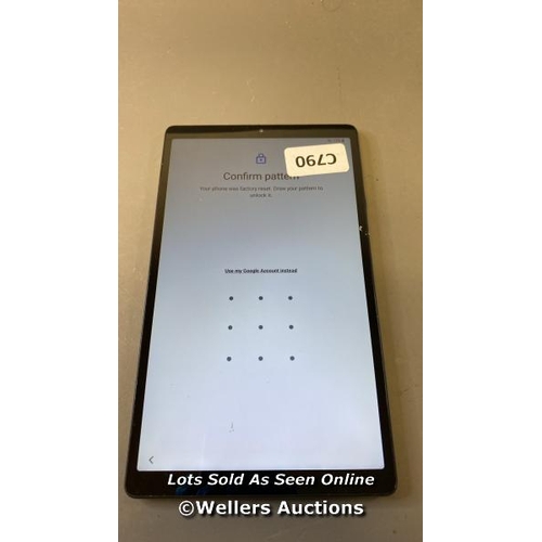 9587 - SAMSUNG GALAXY TAB A7 LITE 8.7'' (2021) / WI-FI / SM-T220N / SN: R9JR8006QTH / GOOGLE ACCOUNT LOCKED... 